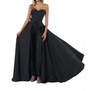 NEW TIFFANY DESIGNS women's prom dress in black